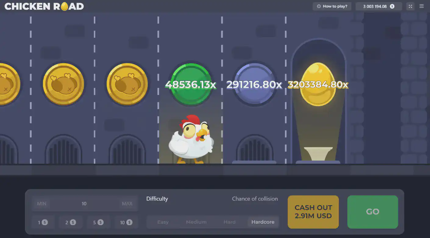 Glory Casino | Chicken Road Gameplay