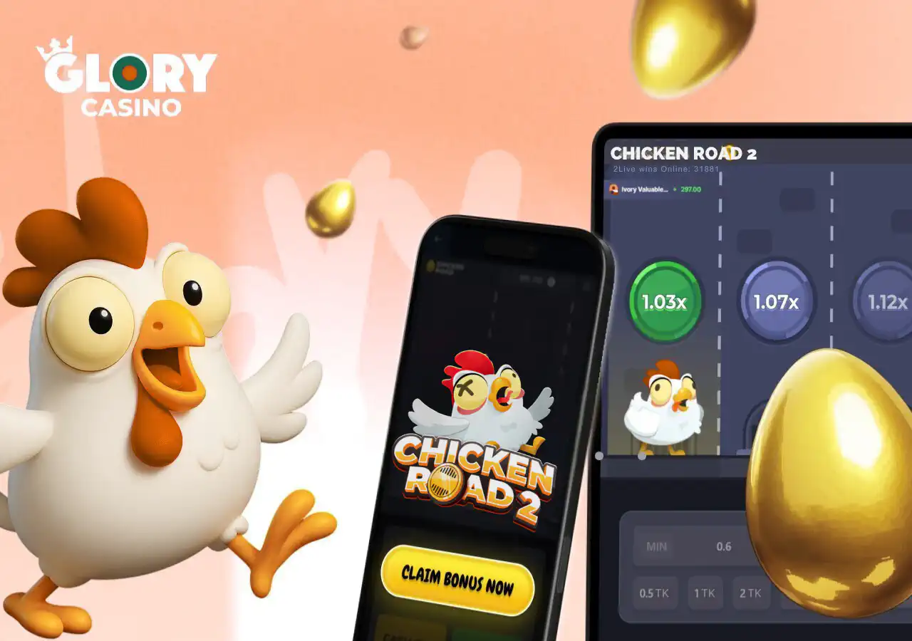 Chicken Road 2 app in Glory Casino