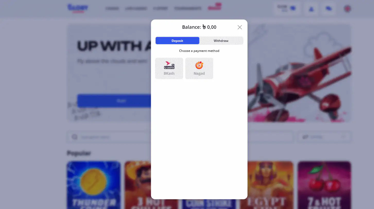 গ্লোরি অনলাইন ক্যাসিনো সুরক্ষিত রিয়েল মানি গেমিং বাংলাদেশ